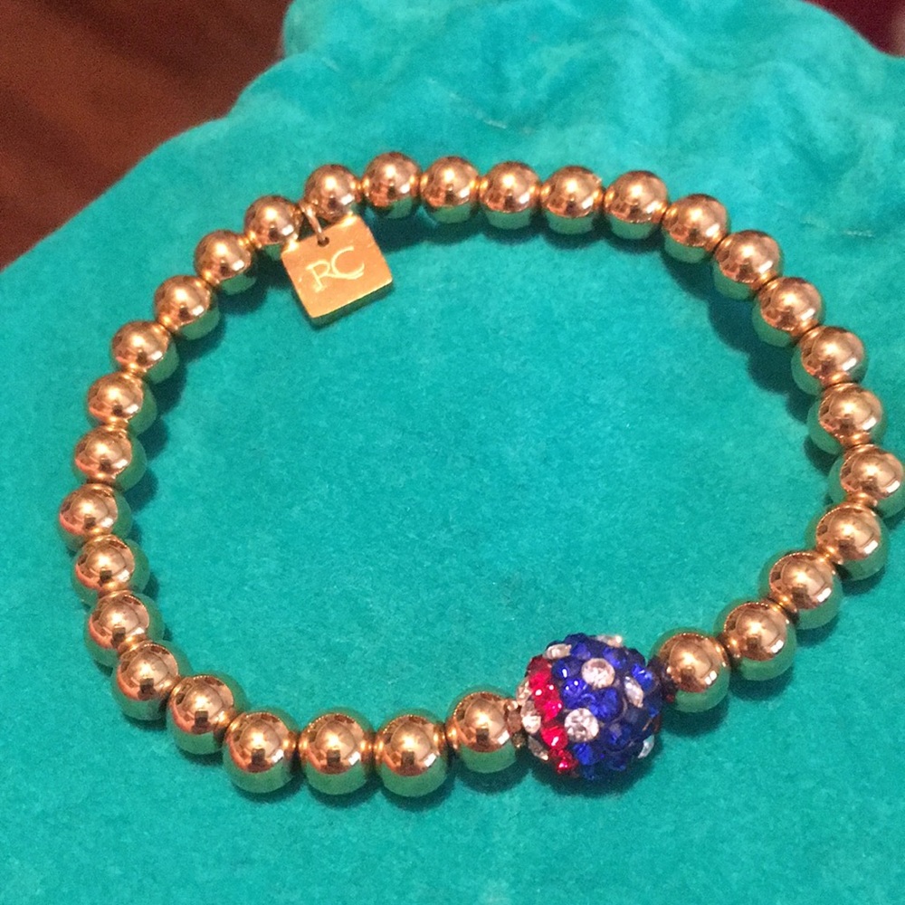 Rustic Cuff beaded bracelet